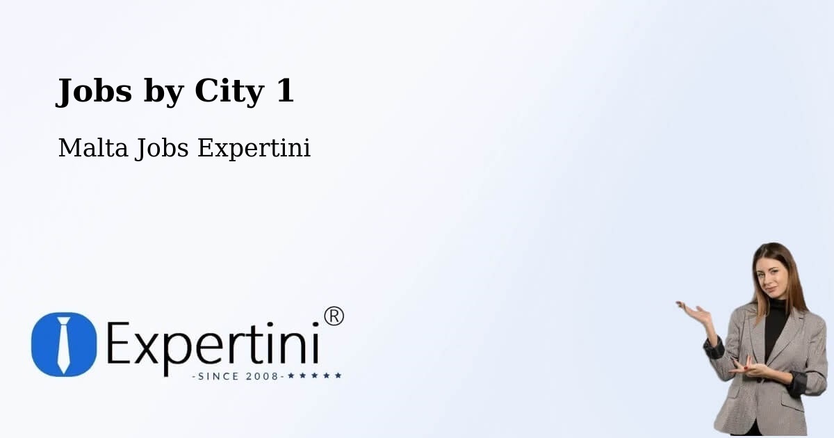 City Jobs in Malta - Expertini