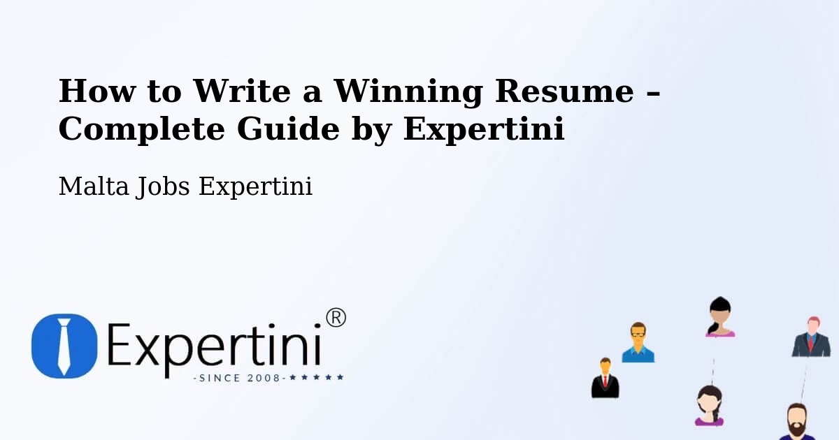 Resume Writing Guide for Job Seekers – Birkirkara - Birkirkara, Malta Jobs Expertini